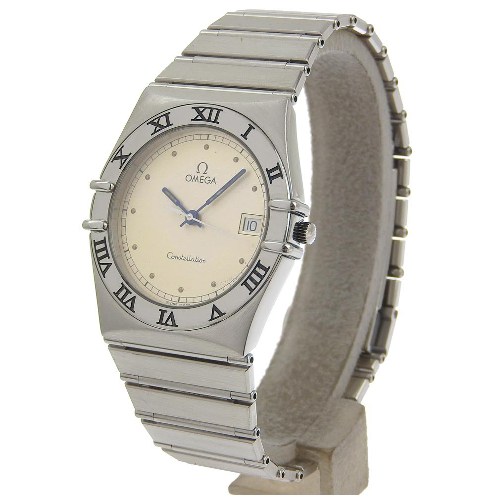 Omega Constellation Quartz Watch Stainless Steel