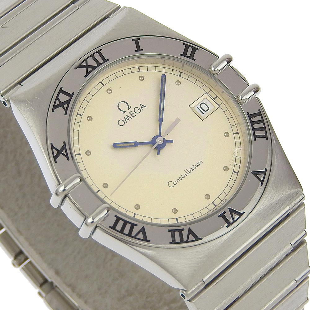 Omega Constellation Quartz Watch Stainless Steel