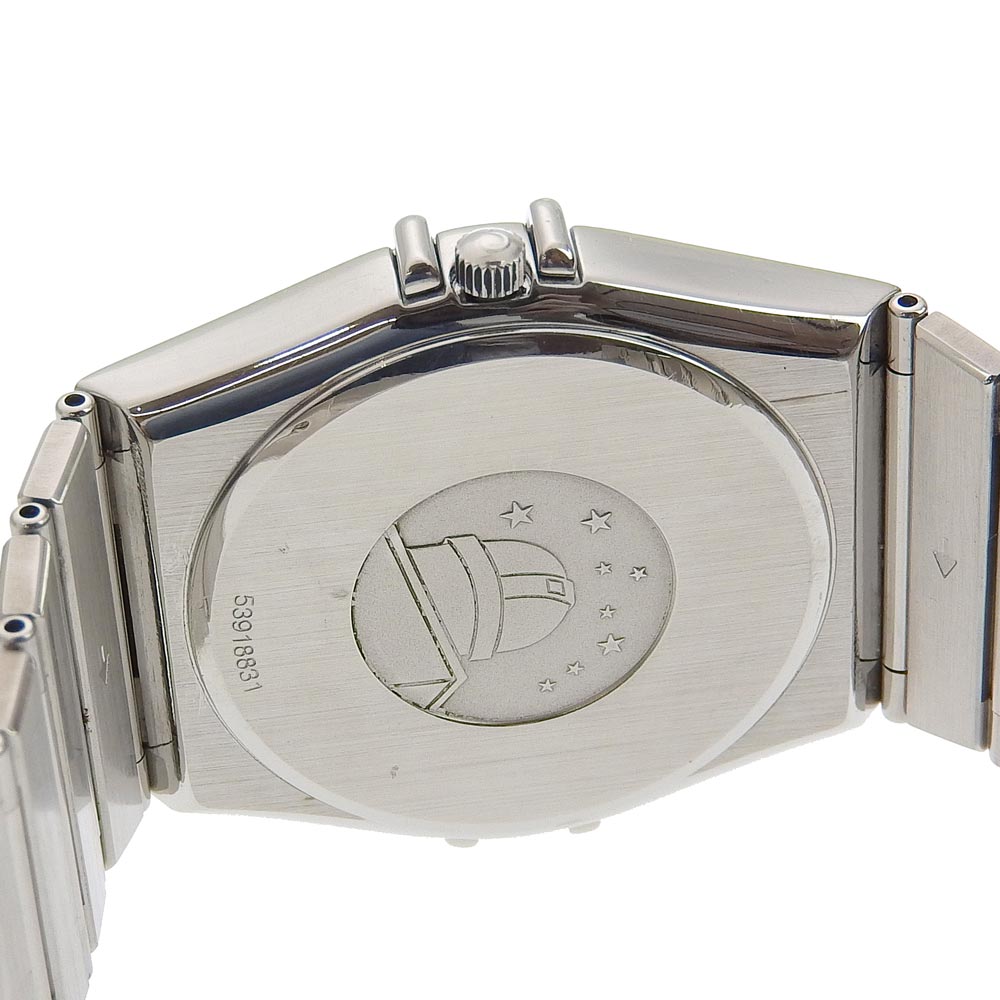 Omega Constellation Quartz Watch Stainless Steel