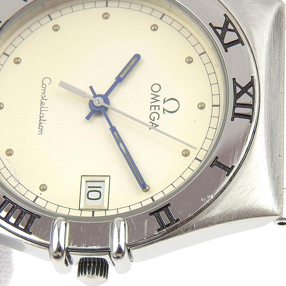 Omega Constellation Quartz Watch Stainless Steel