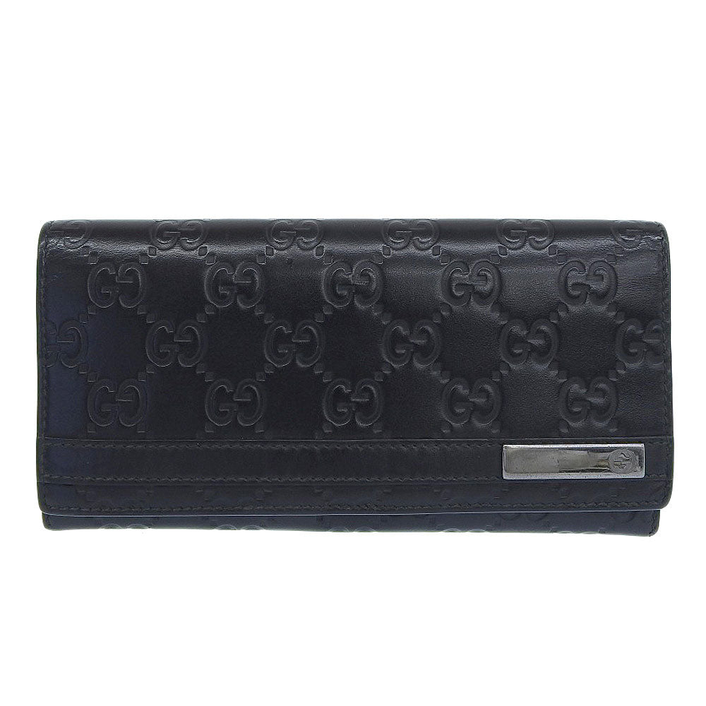 Gucci Microguccissima Continental Wallet  Leather Long Wallet 233112 in Very Good Condition