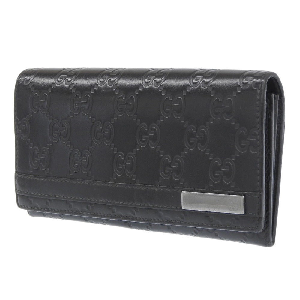 Gucci Microguccissima Continental Wallet  Leather Long Wallet 233112 in Very Good Condition