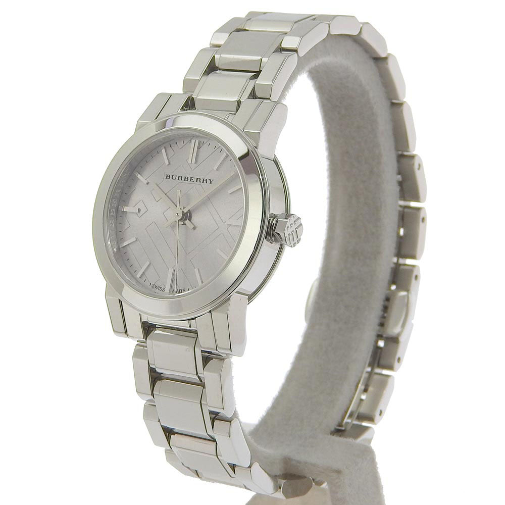 Burberry Ladies Wristwatch, Silver, Stainless Steel, Swiss Made, Quartz, Silver Dial, BU9229【Used】A-Rank BU9229