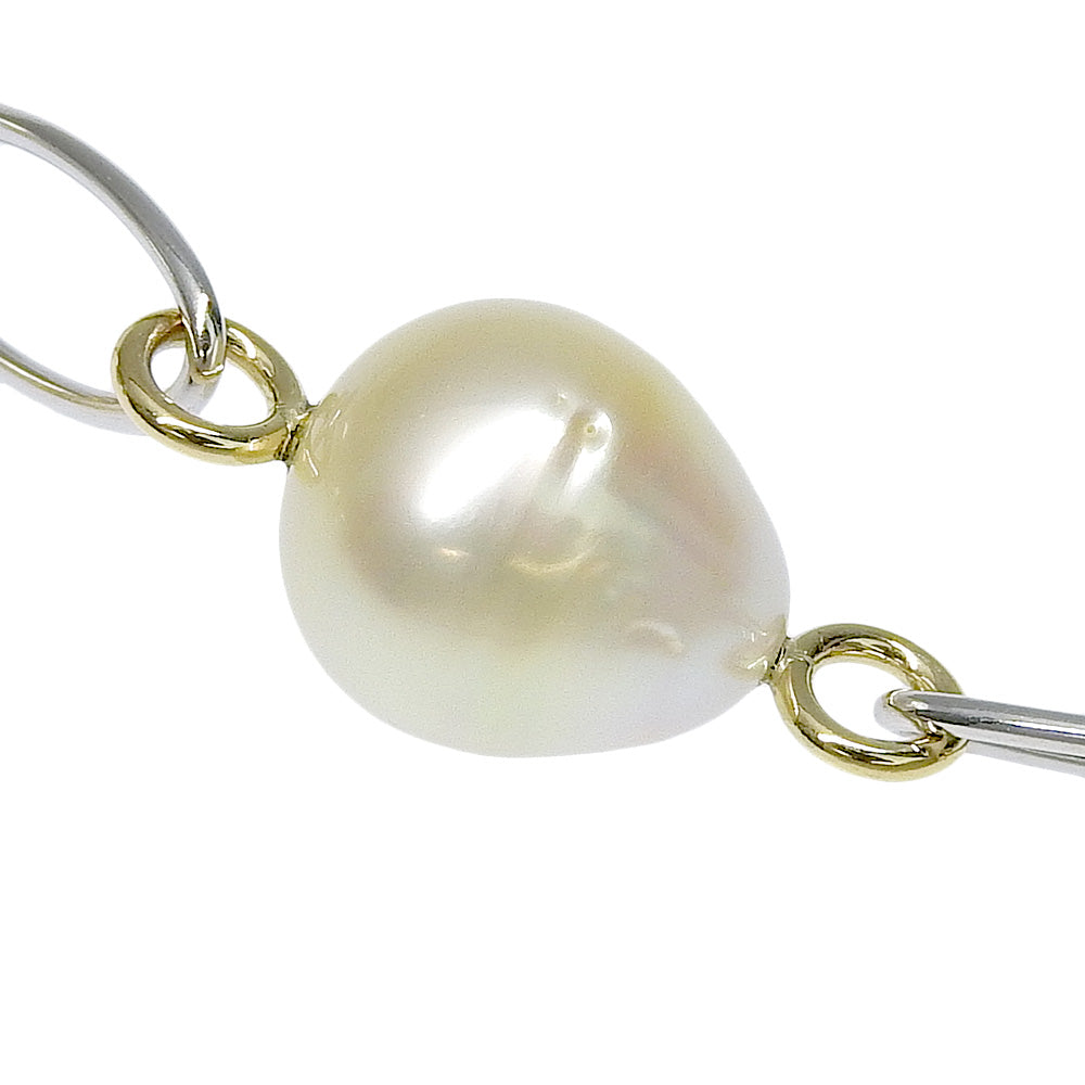 Tasaki Baroque Pearl K18 Gold Necklace