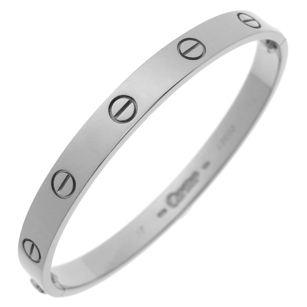 Cartier Love Bracelet K18 White Gold