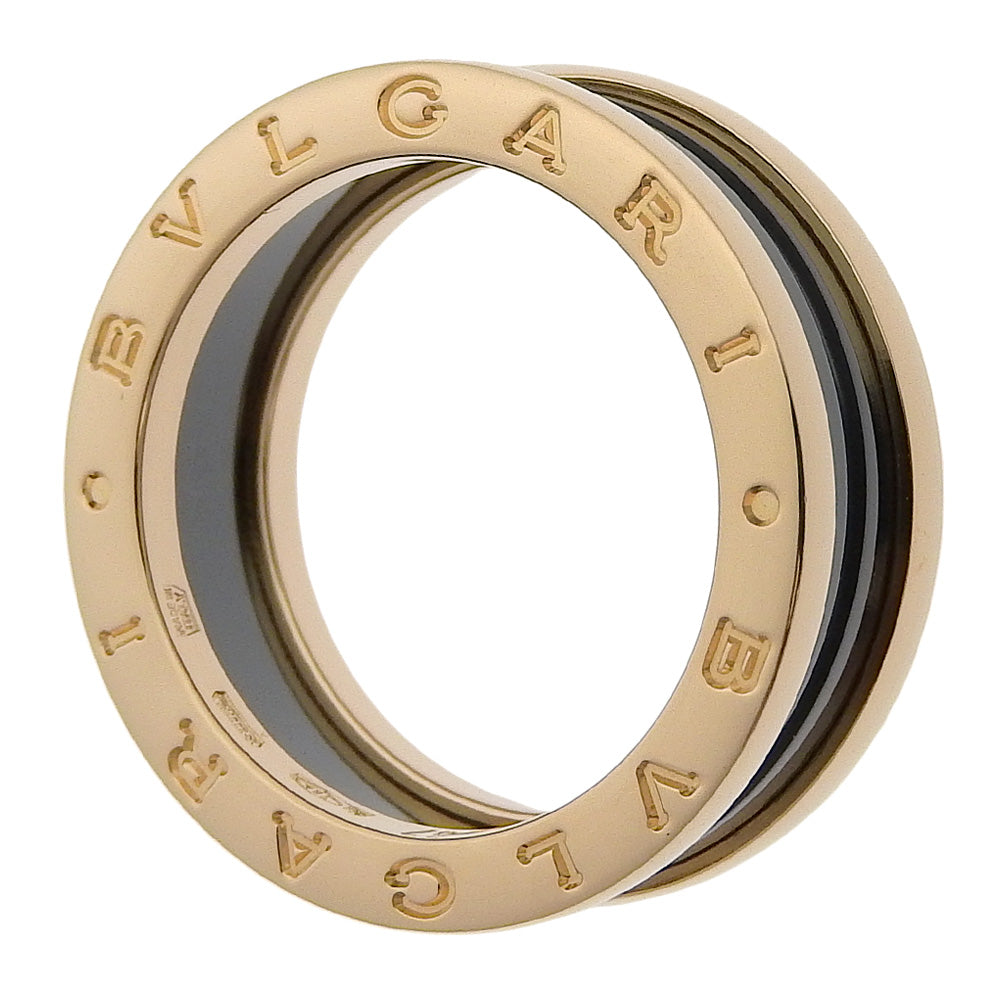 Bvlgari B-zero1 Ring K18 Pink Gold Ceramic