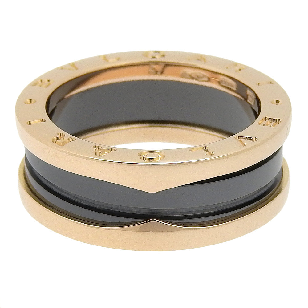 Bvlgari B-zero1 Ring K18 Pink Gold Ceramic