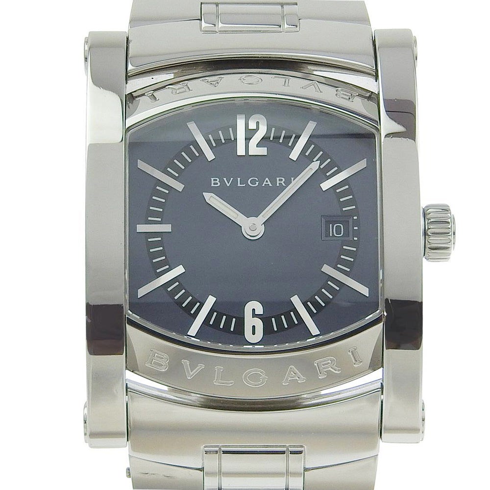 Bvlgari Assioma Quartz Watch AA39S Stainless Steel