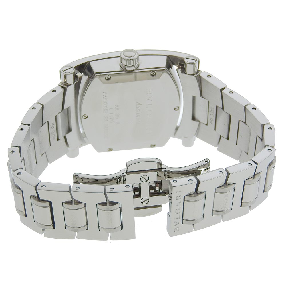 Bvlgari Assioma Quartz Watch AA39S Stainless Steel