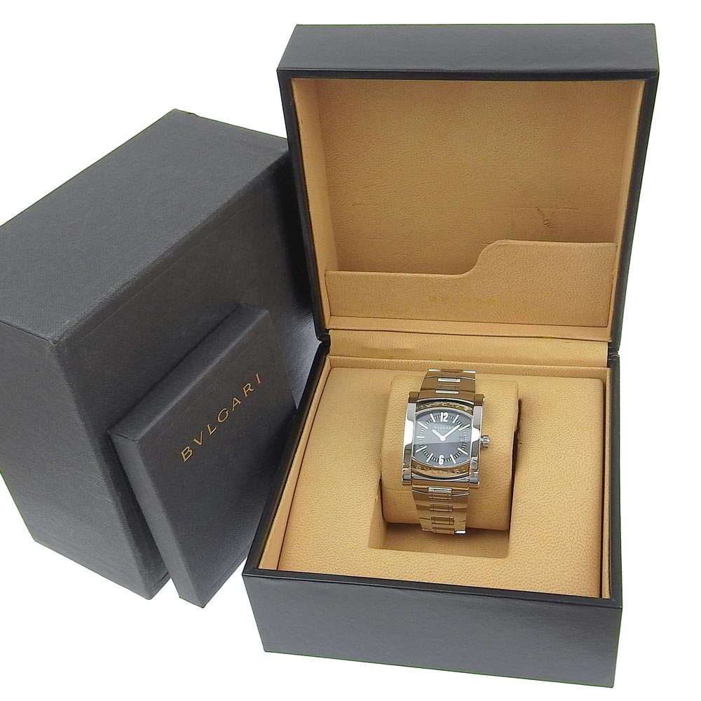 Bvlgari Assioma Quartz Watch AA39S Stainless Steel