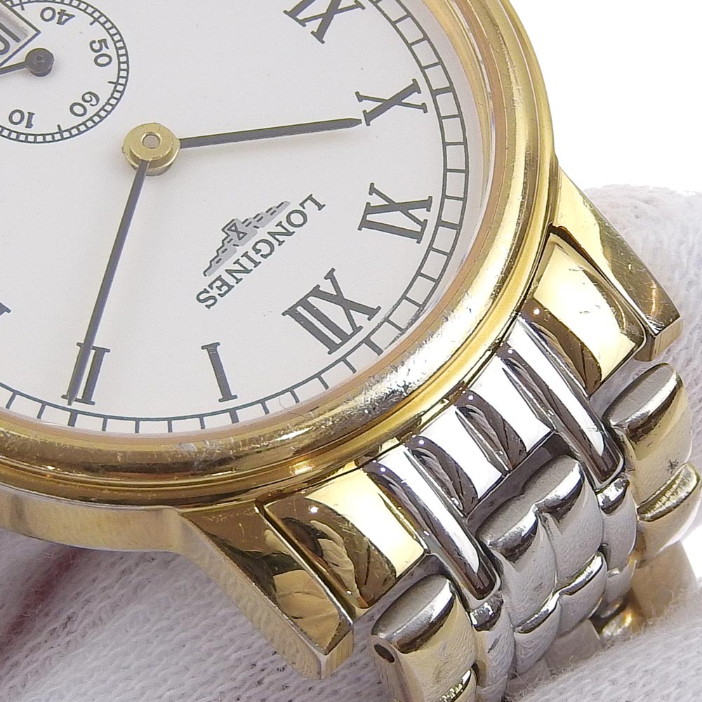 Longines Presence Watch L4.7202 Gold Quartz