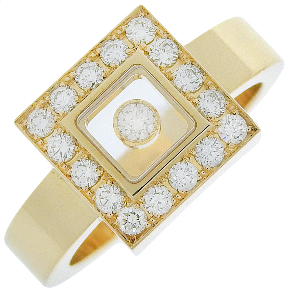 Chopard Happy Diamond Ring K18 Yellow Gold Diamond