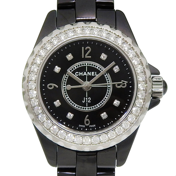 Chanel J12 Ceramic Diamond Watch