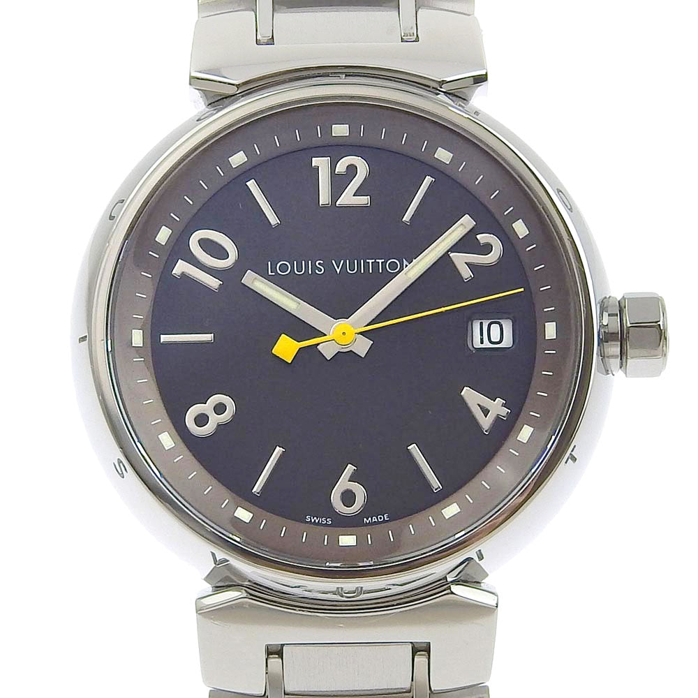 Louis Vuitton Tambour Watch Q1311 Stainless Steel Quartz