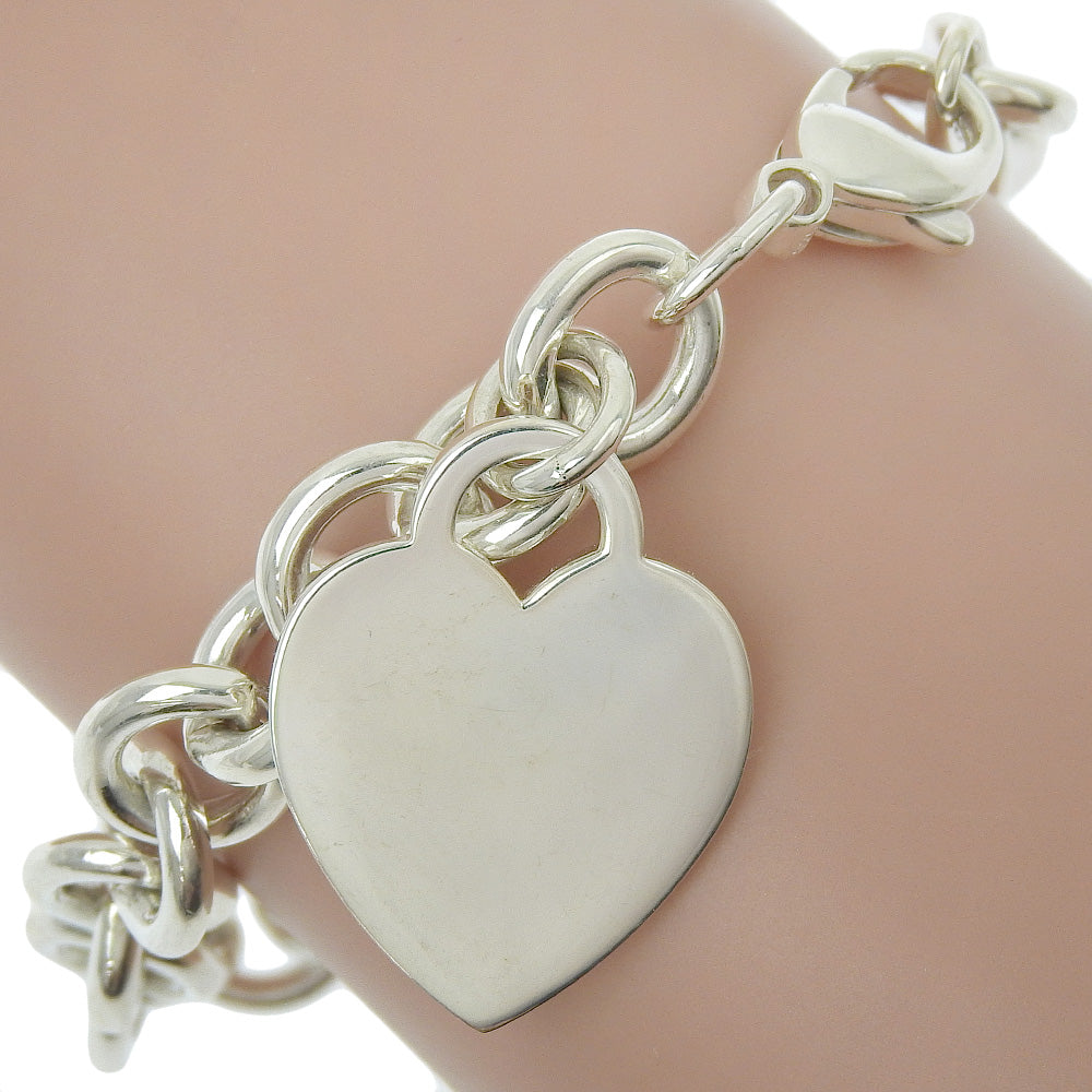 Tiffany & Co Return To Tiffany Heart Tag Bracelet Metal Bracelet in Good condition