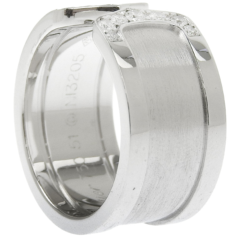 Cartier C2 Ring K18 White Gold Diamond