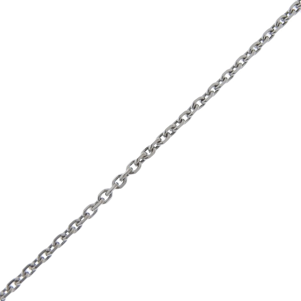 Cartier C Heart Necklace K18 White Gold Diamond