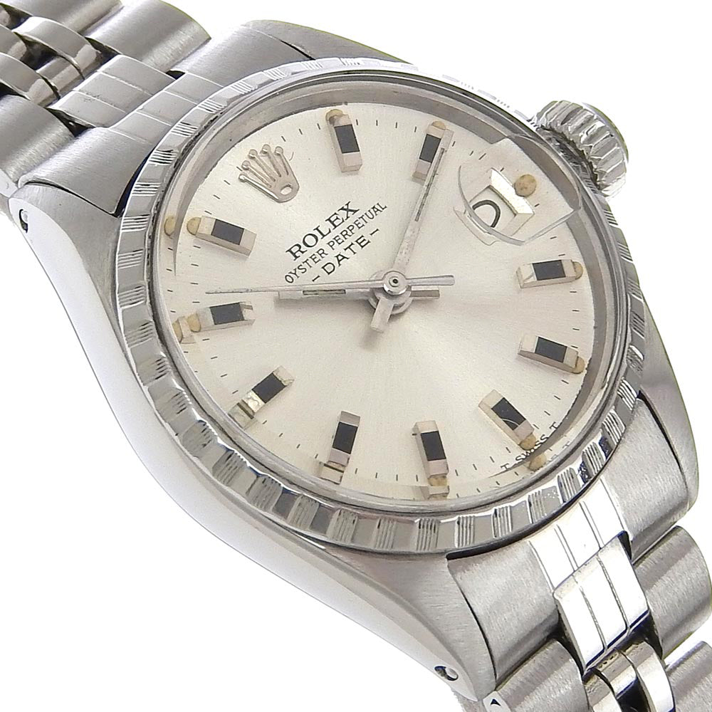 Rolex Oyster Perpetual Date Watch Stainless Steel