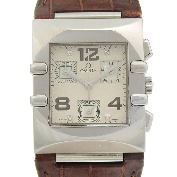 OMEGA Quadra Stainless Steel Quartz Chronograph
