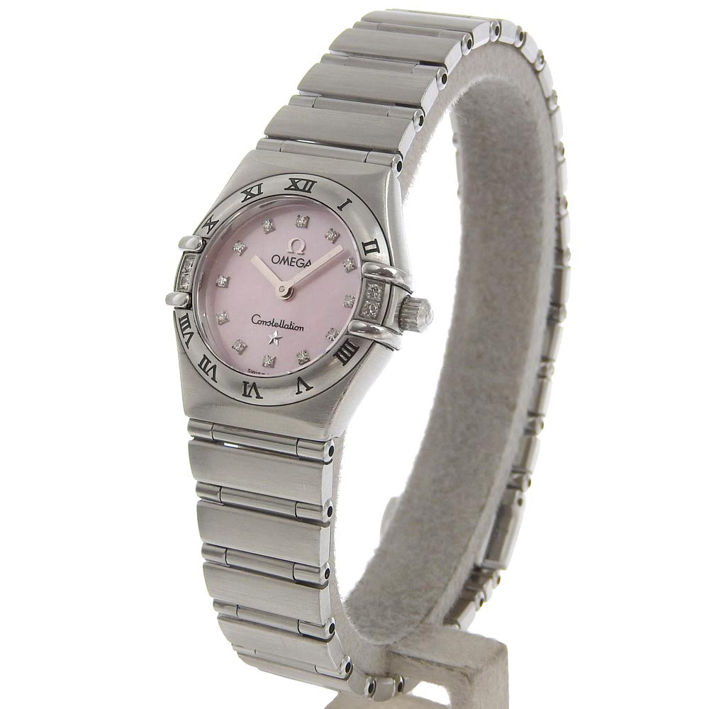 Omega Constellation Quartz Watch Stainless Steel