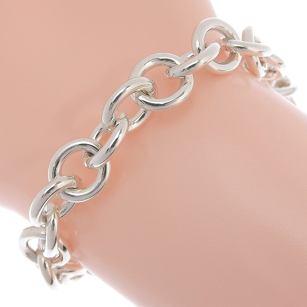 Tiffany & Co Silver Return to Tiffany Chain Bracelet  Metal Bracelet in Very Good Condition