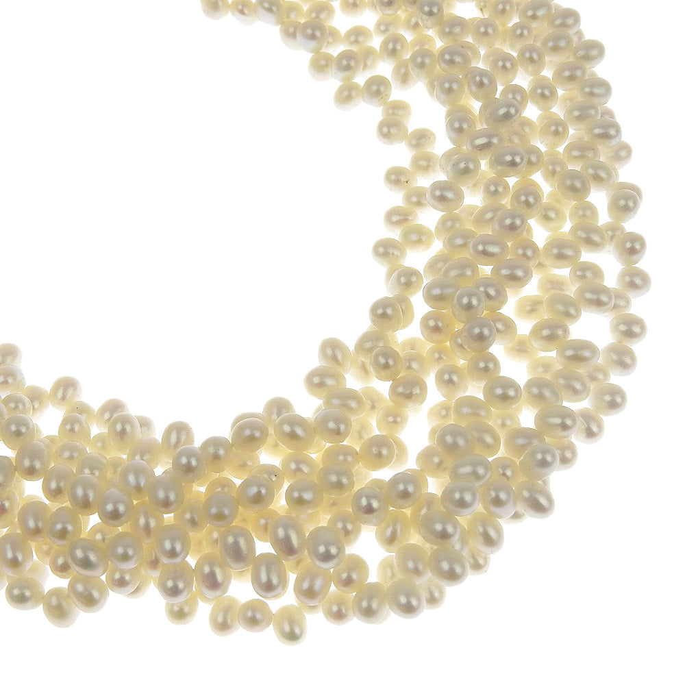 Tiffany Torsade 8-Strand Pearl Necklace Silver 925