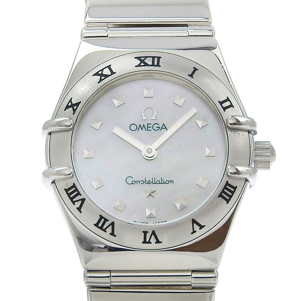 Omega Constellation Quartz Watch Stainless Steel