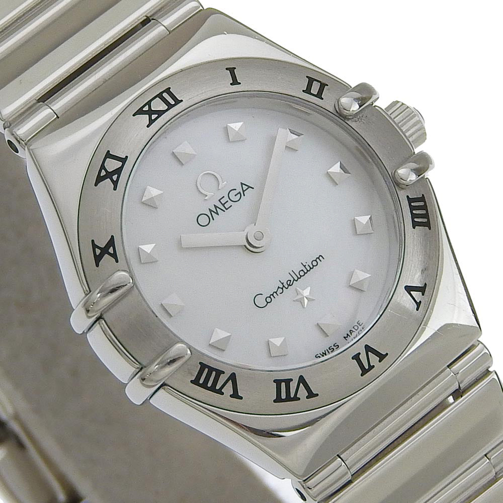 Omega Constellation Quartz Watch Stainless Steel