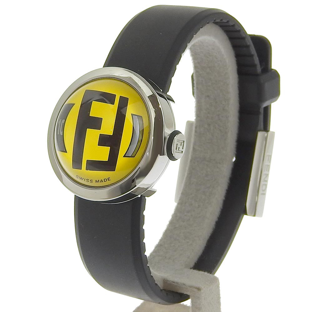 Fendi Bousra Watch Stainless Steel Rubber Quartz