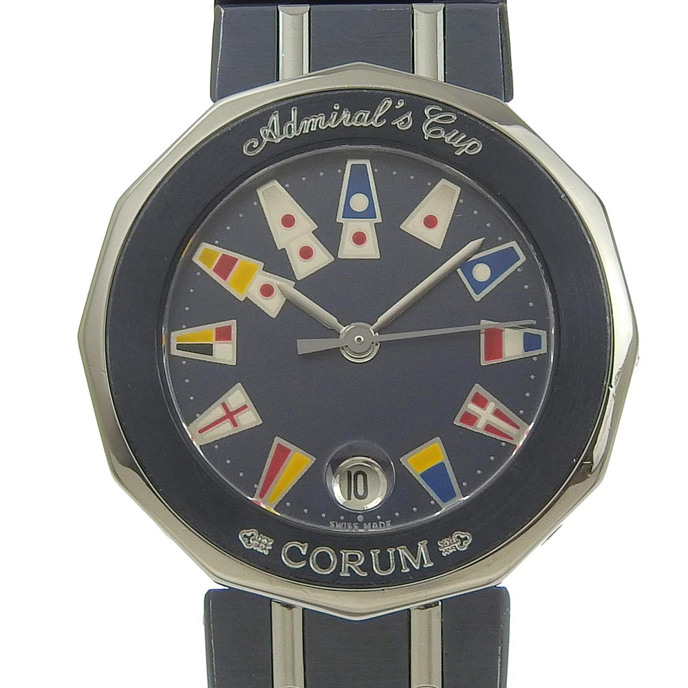 Corum Admiral's Cup Quartz Watch Stainless Steel