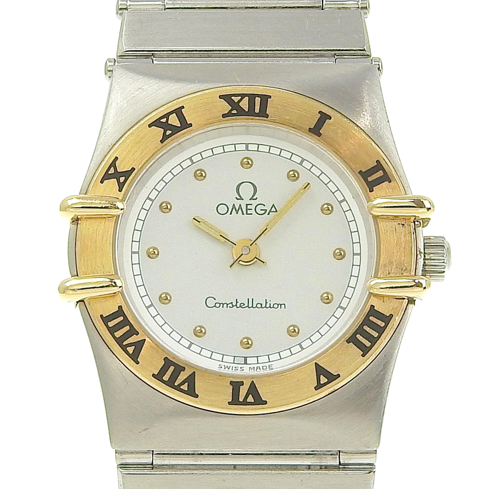 Omega Constellation Mini Quartz Watch Stainless Steel