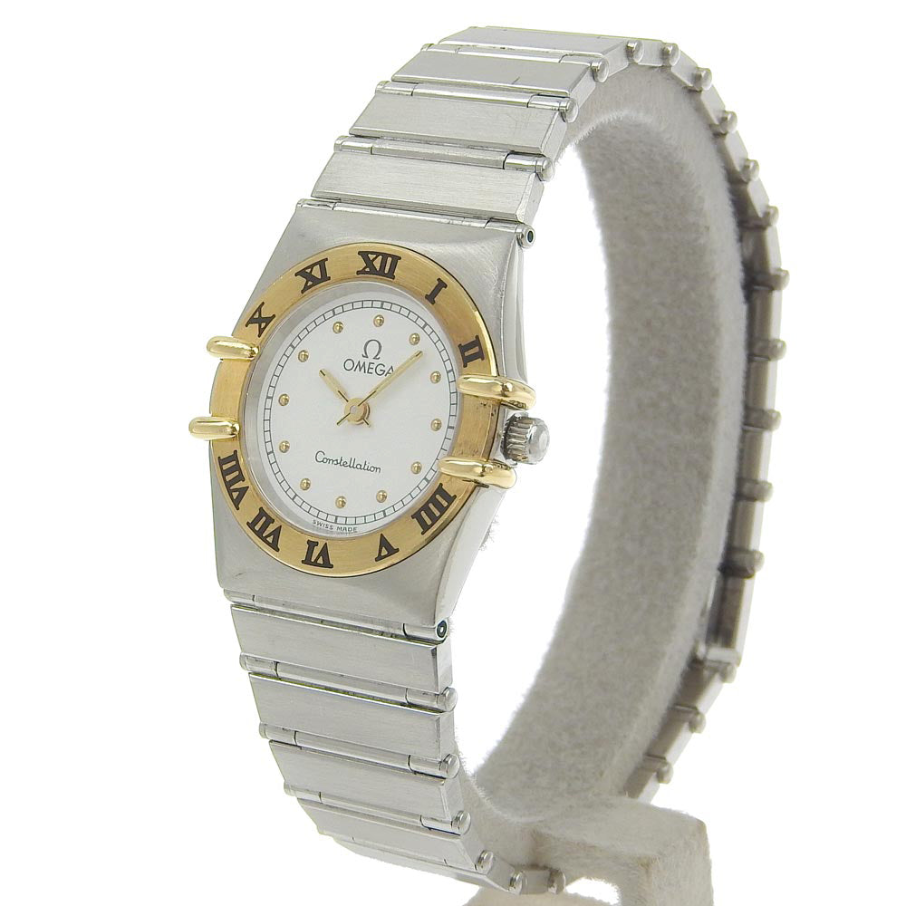 Omega Constellation Mini Quartz Watch Stainless Steel