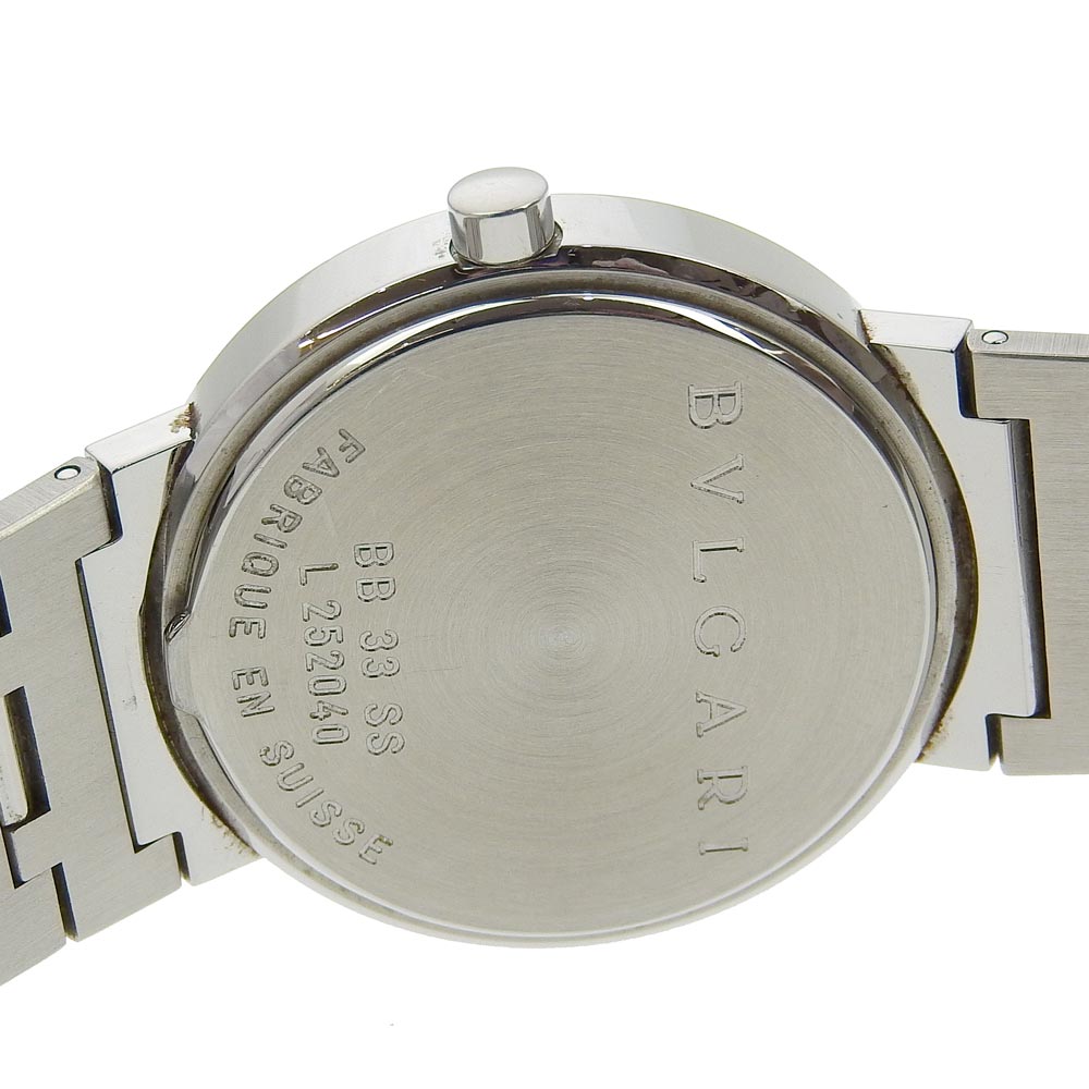 Bvlgari BB33SS Stainless Steel Quartz Watch