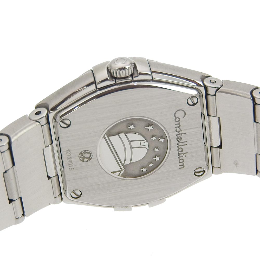 Omega Constellation Quartz Watch Stainless Steel Diamond