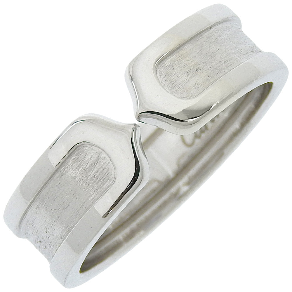 Cartier C2 Ring K18 White Gold #57