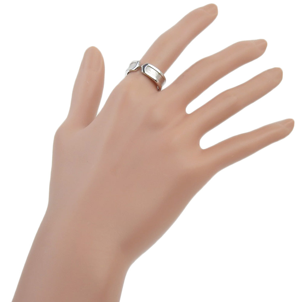 Cartier C2 Ring K18 White Gold #57