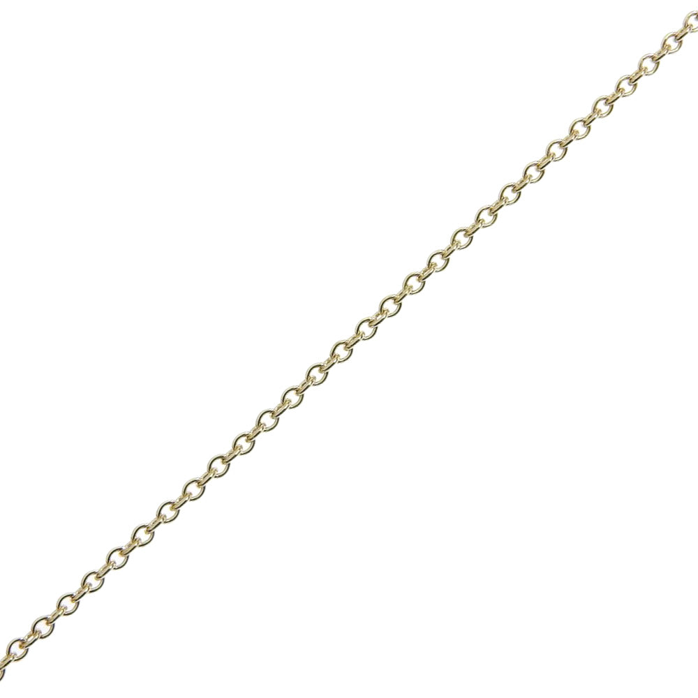 Tiffany & Co K18 Yellow Gold Kiss Necklace