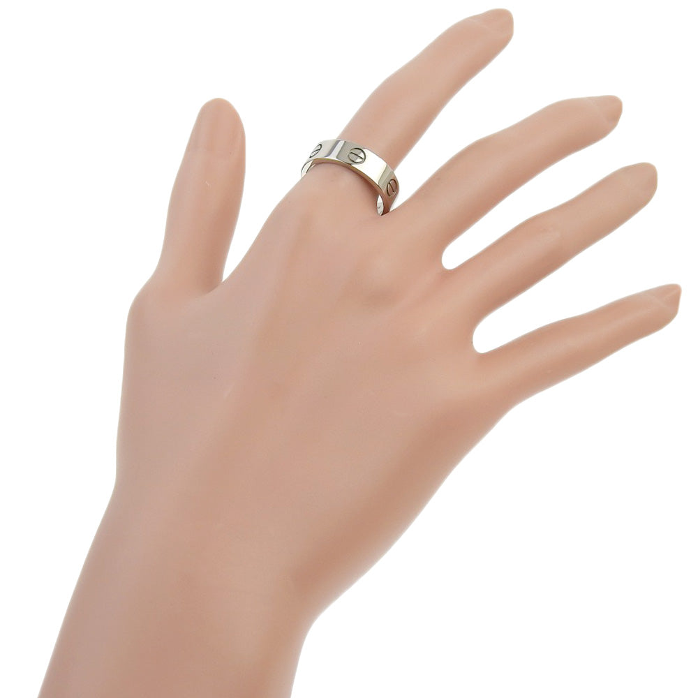 Cartier Love Ring K18 White Gold N31664