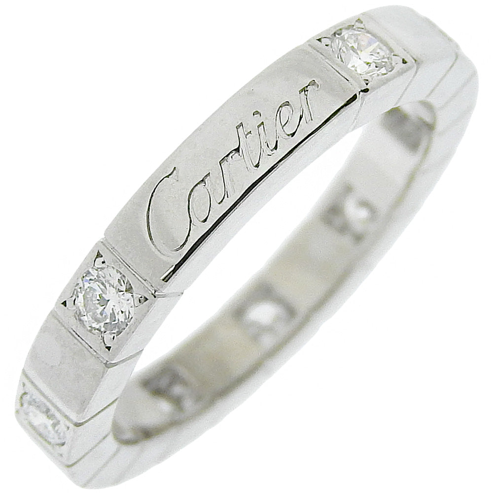 Cartier K18 White Gold Diamond Ring