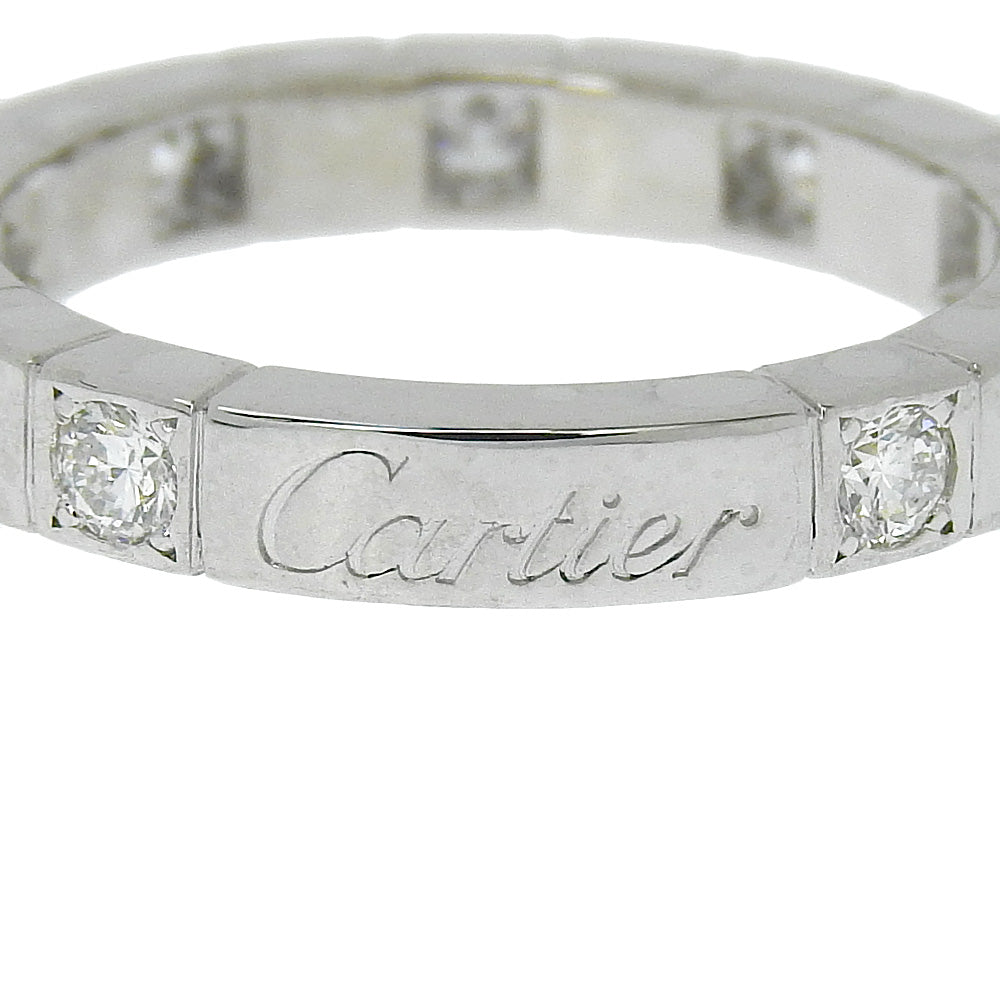 Cartier K18 White Gold Diamond Ring