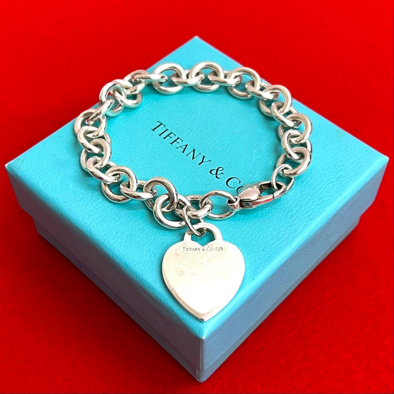 Tiffany & Co. Return to Heart Tag 925 Silver Bracelet