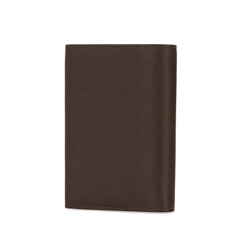 Hermes Agenda GM Notebook Cover Brown