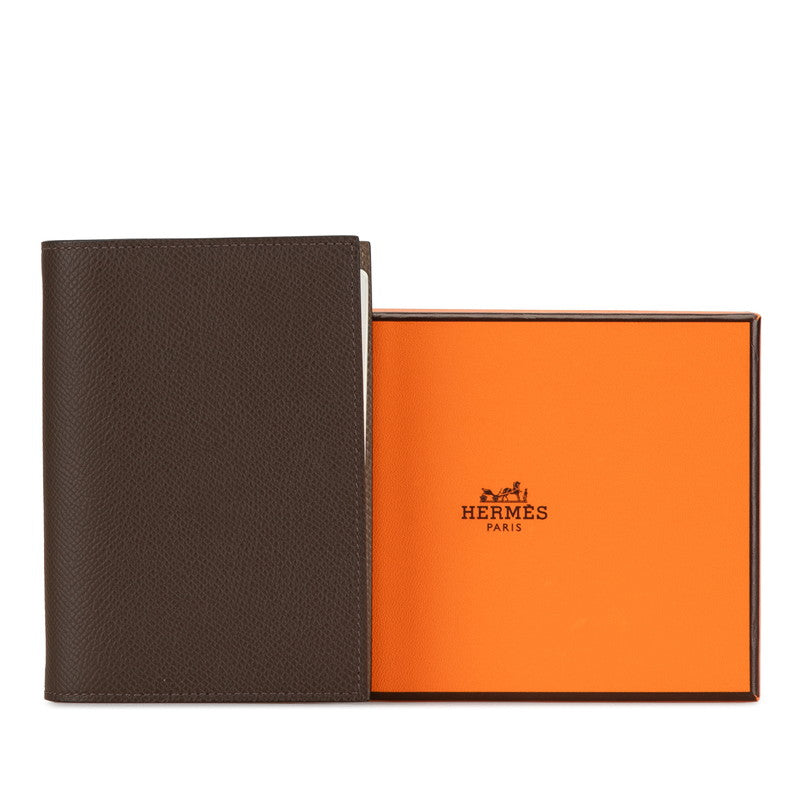 Hermes Agenda GM Notebook Cover Brown