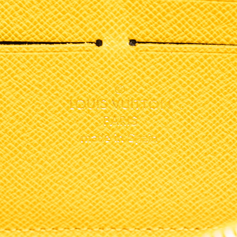 Louis Vuitton Epi Zippy Wallet Long Wallet M81229 Sunflower Yellow Leather in Very Good Condition