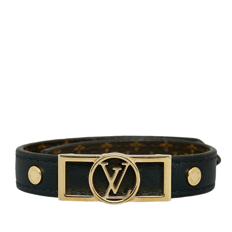 Louis Vuitton Monogram Dauphine Bracelet M6558F Brown PVC Leather