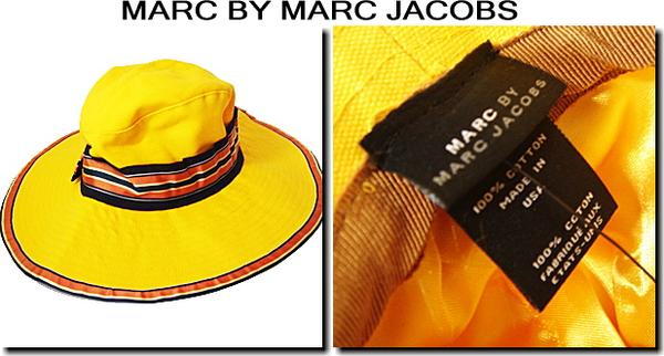 MARC BY MARC JACOBS UV Protection Sunglasses Hat Yellow