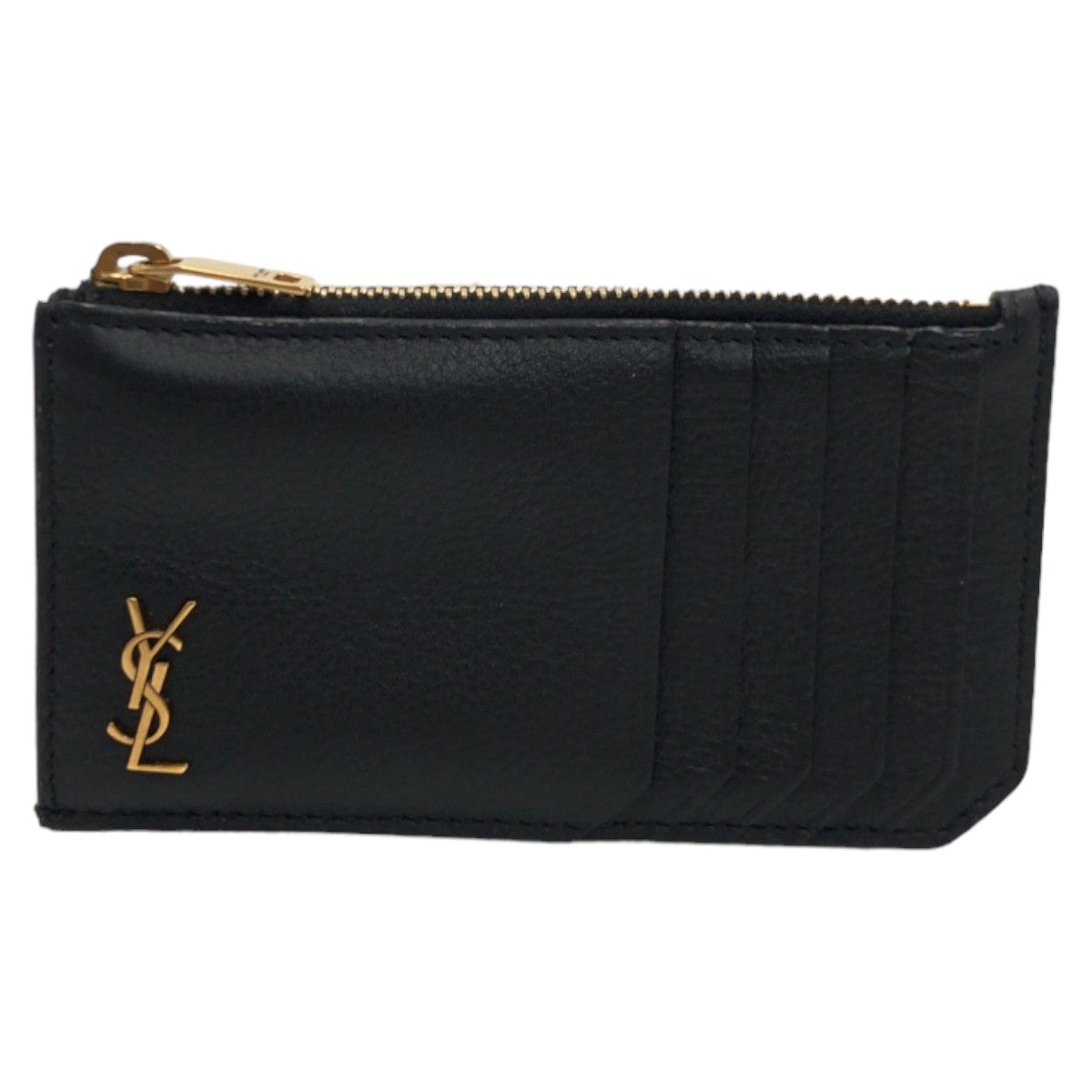 Yves Saint Laurent Leather Coin and Card Case in Great Condition