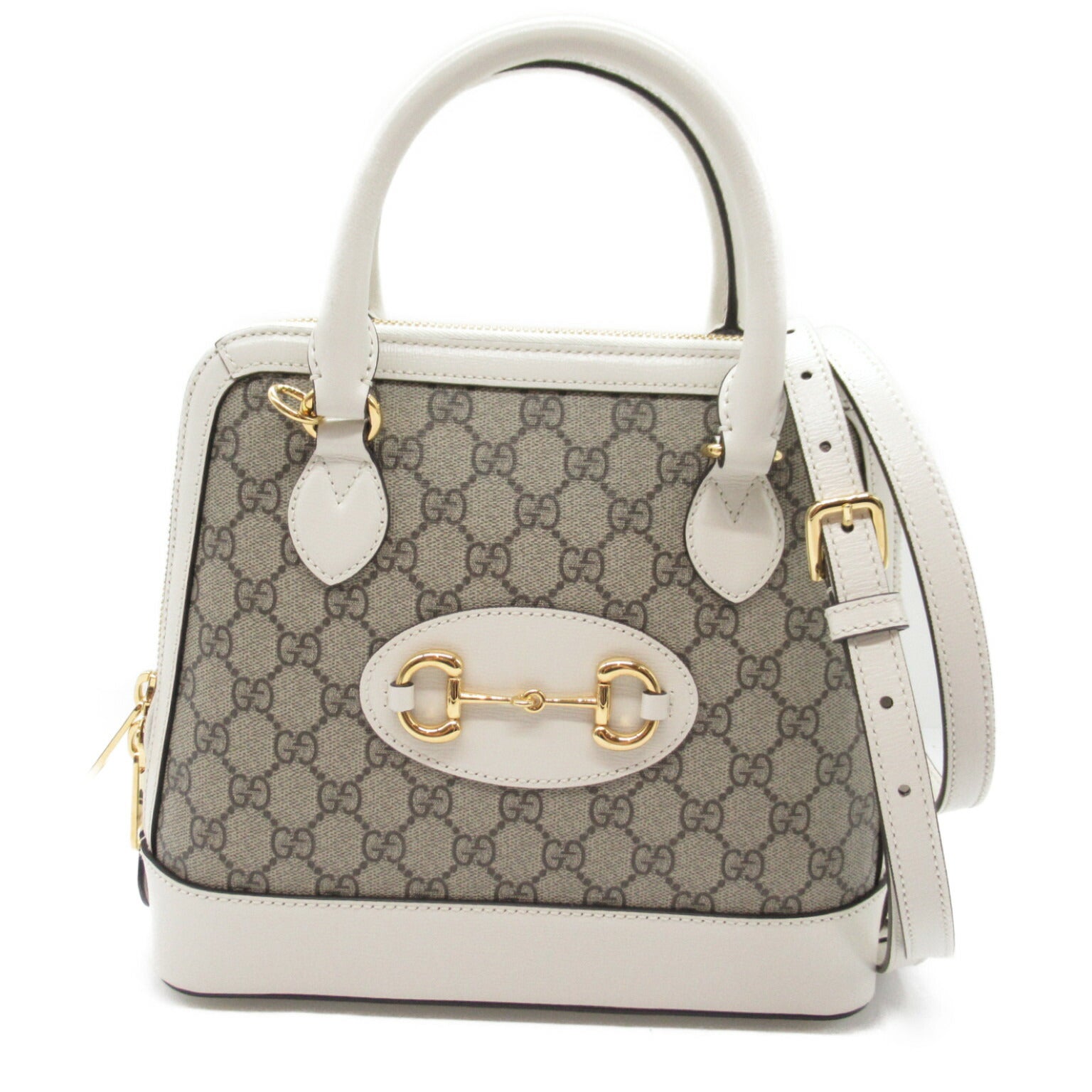 Gucci Leather PVC 2way Shoulder Bag 621220