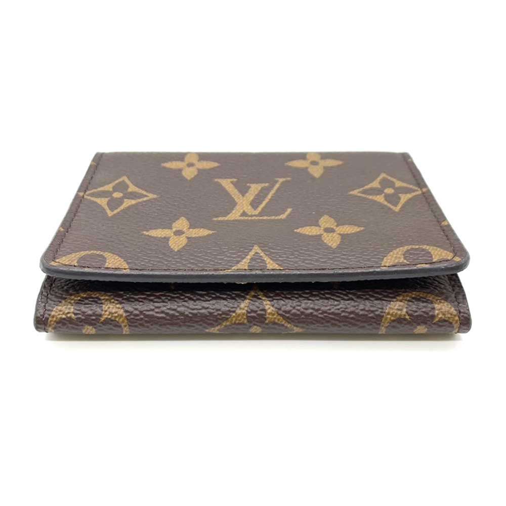 Louis Vuitton Monogram Canvas Card Case M63801 in Very Good Condition