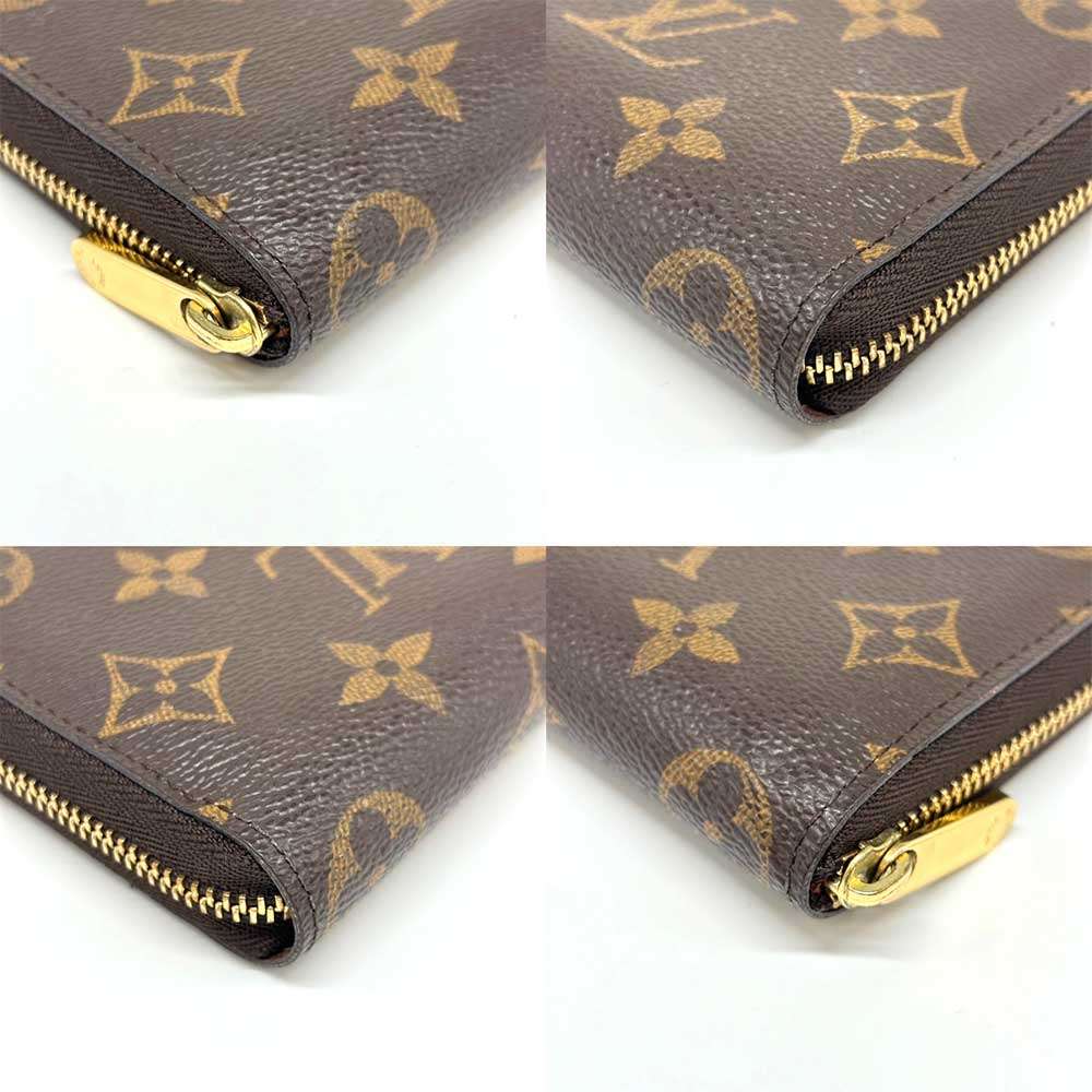 Louis Vuitton Monogram Coin Purse Brown Gold